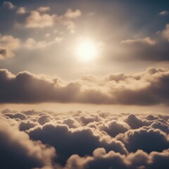 Obraz premium background of clouds in the sky