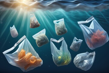 world plastic bag free day, pollution garbage plastic bags 