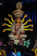 Visharjan of Devi Durga idol
