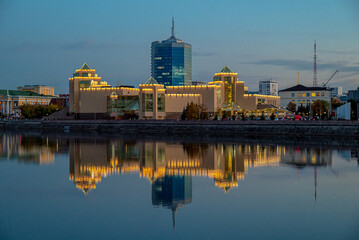 Набережная реки Миасс