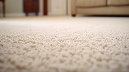 Obraz premium thick clean carpet in new home