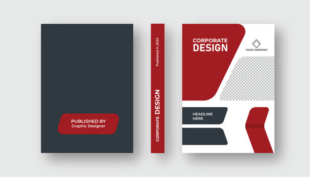 Vector Annual report brochure flyer design template , Leaflet presentation, book cover, layout in A4 size