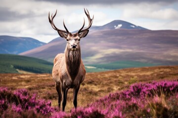 Bull elk roars in autumn rut, antlers clashing in battle for dominance. Majestic wild mammal in its natural habitat.