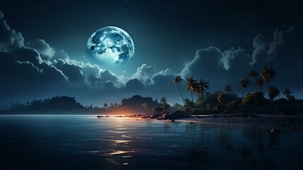 Envision an island that shifts and changes with the phases of the moon, revealing hidden paths and...