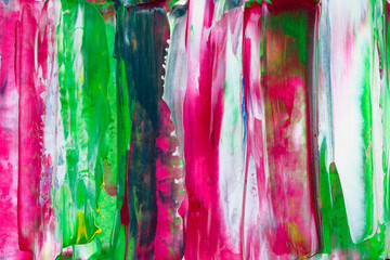 Abstract background. Hand painted colorful item. 