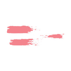 red paint splashes illustration on isolated white background design vector.