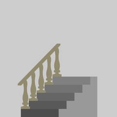 flight of stairs