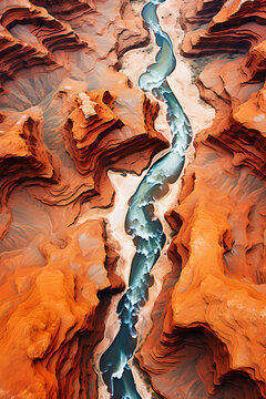 Grand Canyon vue du ciel