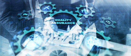 Quality Assurance Guarantee Standards quality control concept
