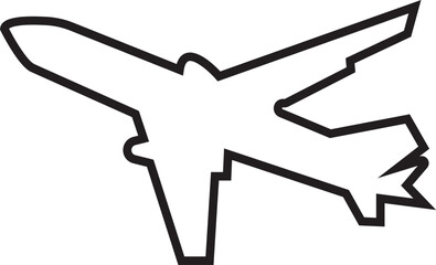 Obraz premium Set airplane icon. Aircrafts flat style - stock vector .plane line icon on white background