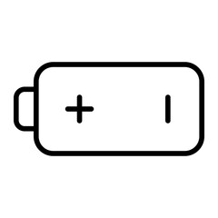 Outline Battery icon