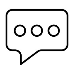 Outline Chat icon