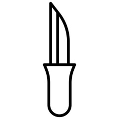 Outline Knife icon