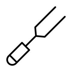 Outline Spatula Fork icon