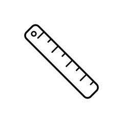 ruler icon design vector template