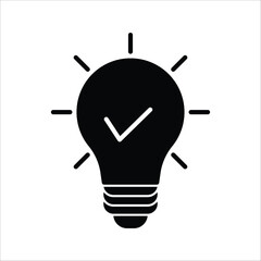 idea icon vector design template