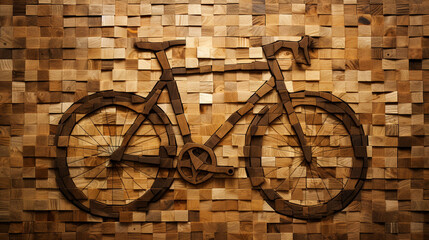 Wooden Bike