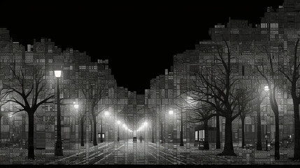 City Square at Night