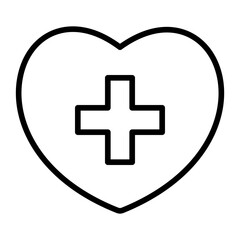 Outline Health icon