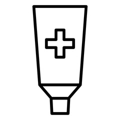 Obraz premium Outline Paste icon
