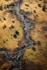 Serengeti National Park vue du ciel
