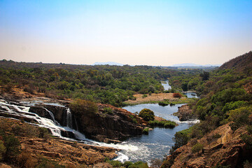 Aussicht vom Hartbeespoort Dam Wall