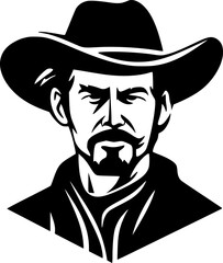 Western - High Quality Vector Logo - Vector illustration ideal for T-shirt graphic