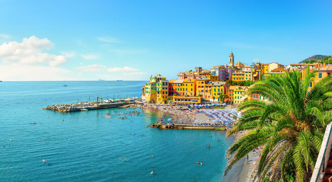 Bogliasco city in Italy
