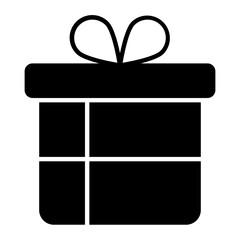 Gift Glyph Icon