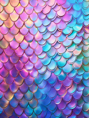 Holographic Pattern Background Created with Generative AI Technology