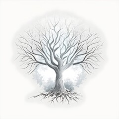 White Tree as a logo 