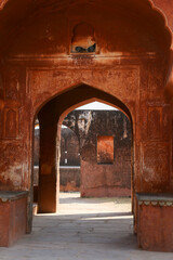 View of the Mehrangarh Fort gate. Jodhpur, Rajasthan, India