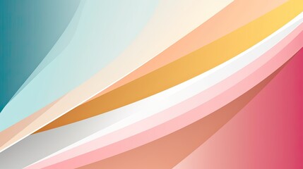 Bright and vibrant abstract canvas with clean lines for your project