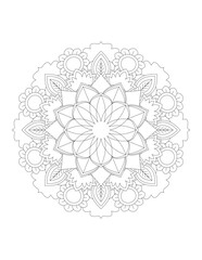 Mandala. Mandala Coloring Pages. Flower Mandala. Coloring Pages