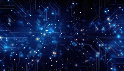 Futuristic and captivating digital technolgy artwork