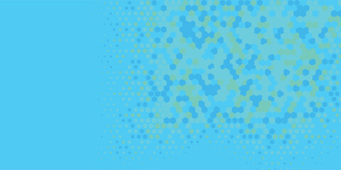 Geometric abstract Hexagon multi Color Background