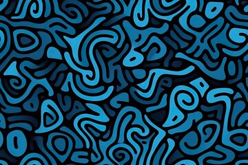 Obraz premium Sketchy doodle inspired pattern