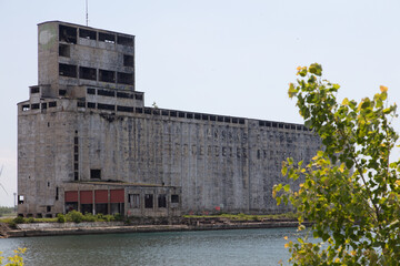 Obraz premium Abandoned building in Buffalo, New York.