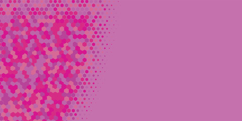 Geometric abstract Hexagon multi Color Background