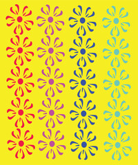 seamless pattern with flowers