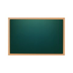 Vector an empty chalkboard background with copyspace