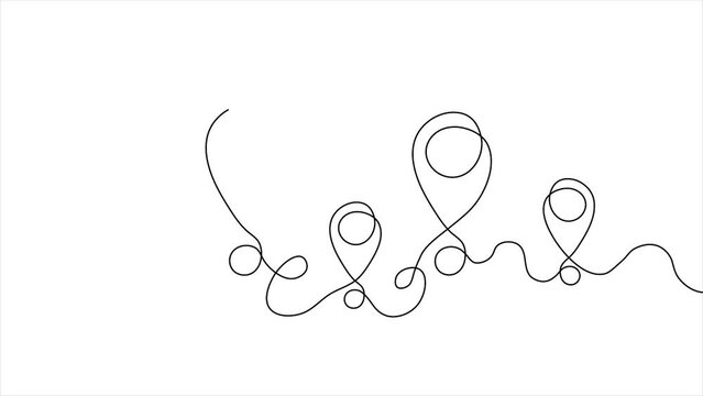 Continues Line Drawing Animation