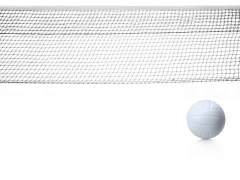 Isolated Volleyball Net, transparent background
