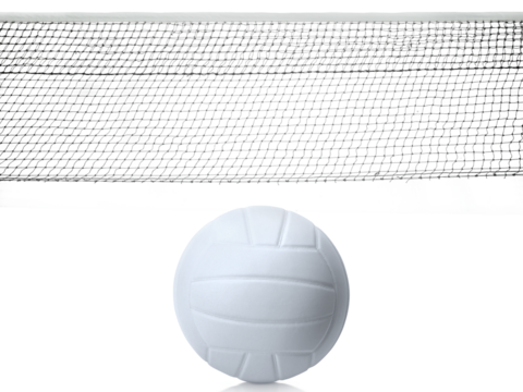 Isolated Volleyball Net, transparent background