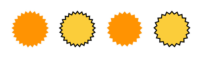 Badge icon set for web and mobile app. Awards icon vector. Achieve sign and symbols