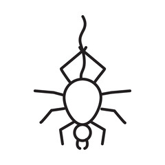 halloween spider icon