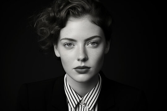 androgynous person - ai generated