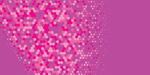 Obraz premium Geometric abstract Hexagon multi Color Background