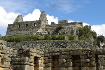 Die Ruinen von Muchu Picchu