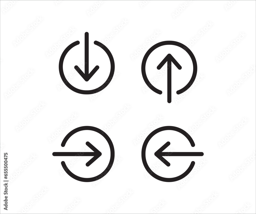 Poster vector arrows collection. arrows icon. arrow vector icon. arrows vector collection